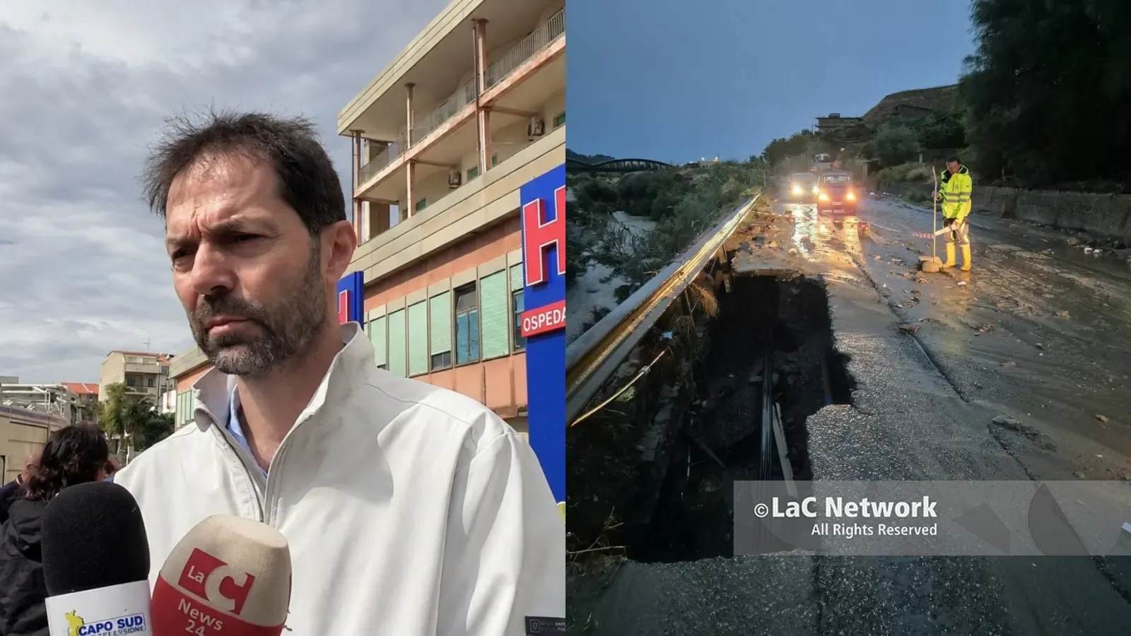 Strade provinciali devastate e paesi isolati nell’Area Grecanica, Zavettieri: «Servono interventi urgenti»\n