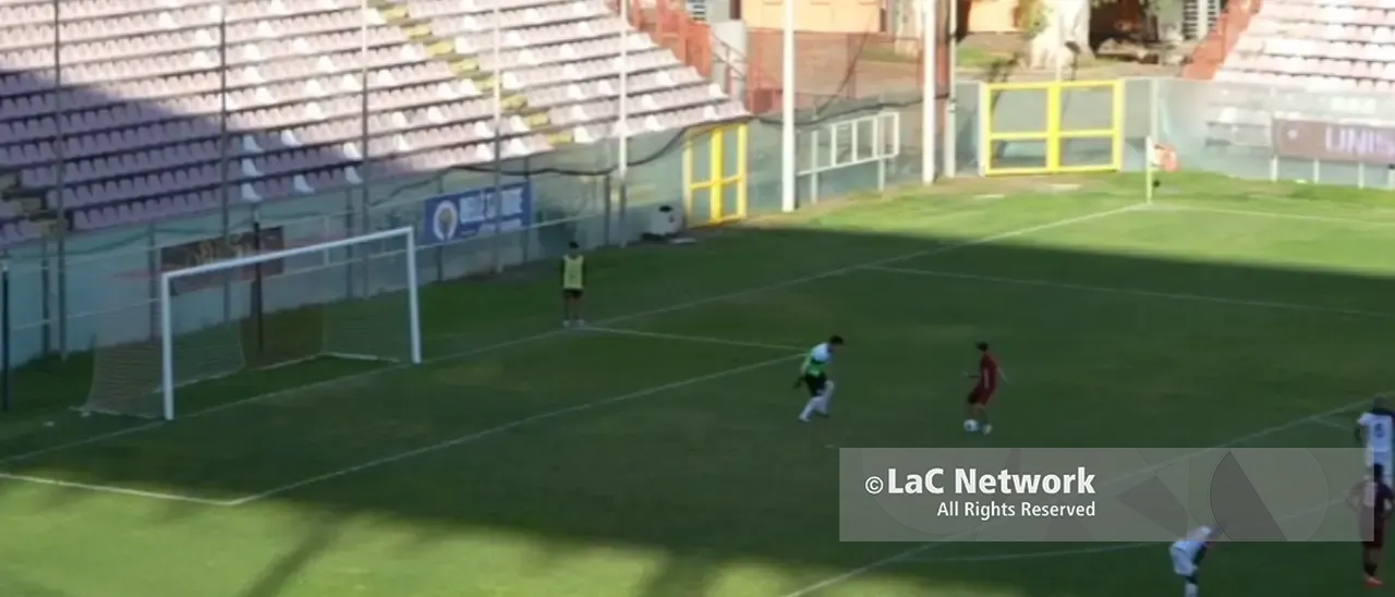 Reggina-Vibonese, invasione di campo al Granillo: un tifoso entra e segna nella porta rossoblù. Il VIDEO\n