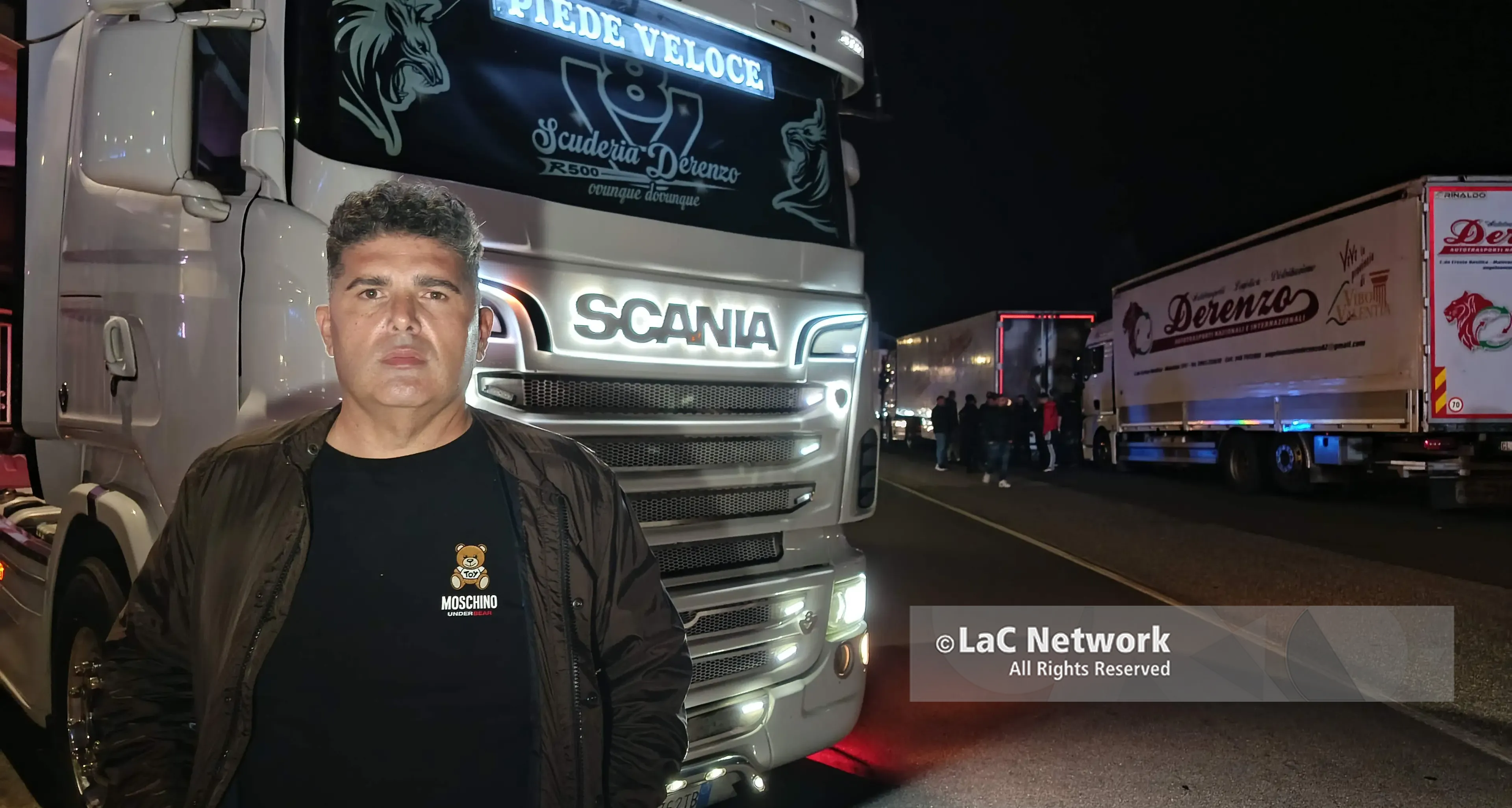 Sciopero degli autotrasportatori anche nel Vibonese, camion fermi tra Vazzano e Sant’Onofrio: «Impossibile così andare avanti»\n