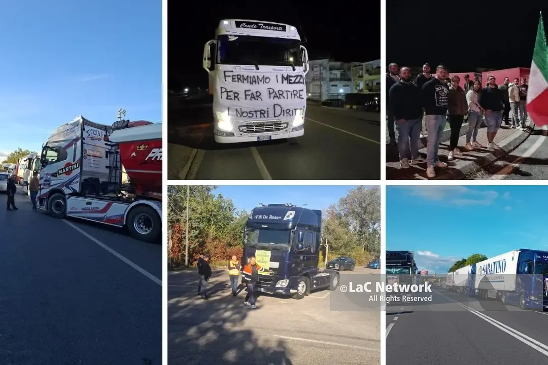 Trattori e tir pronti invadono\u00A0la Calabria: è il giorno della protesta, presidi in tutta la regione – LIVE\n