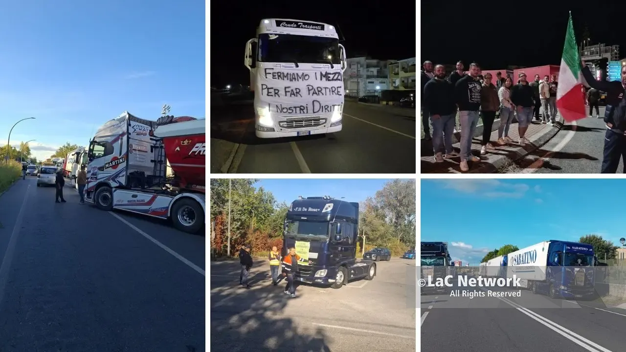 Carburanti, la protesta in Calabria continua:\u00A0a rischio le consegne di cibo e i salari.\u00A0«Andremo con i Tir a Roma»\n