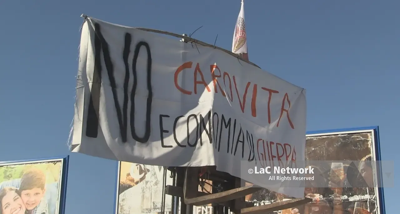 Clima di attesa al presidio di San Lucido: «Dal Governo attesi interventi strutturali»\n