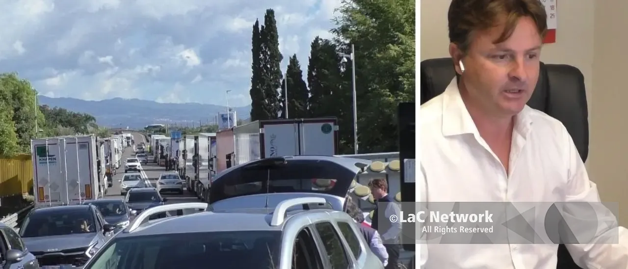 Tir fermi fino al 27 ottobre in Calabria: «È straziante, ma senza liquidità restiamo fermi. 60 milioni sono briciole»\n