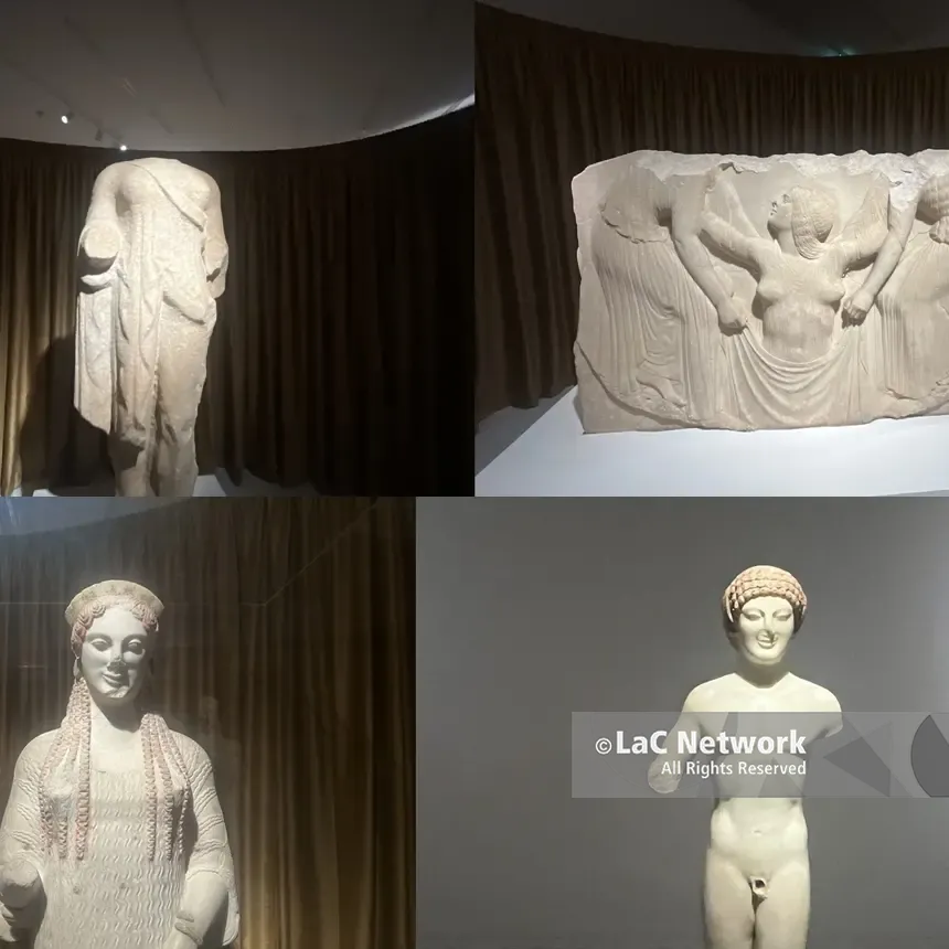 La nascita di Afrodite dalle acque di Cipro, l’incontro tra il Kouros di Reggio e la Kore di Atene: al MaRC con “Ispirazioni” in mostra le Vite italiane dell’arte Greca –\u00A0FOTO