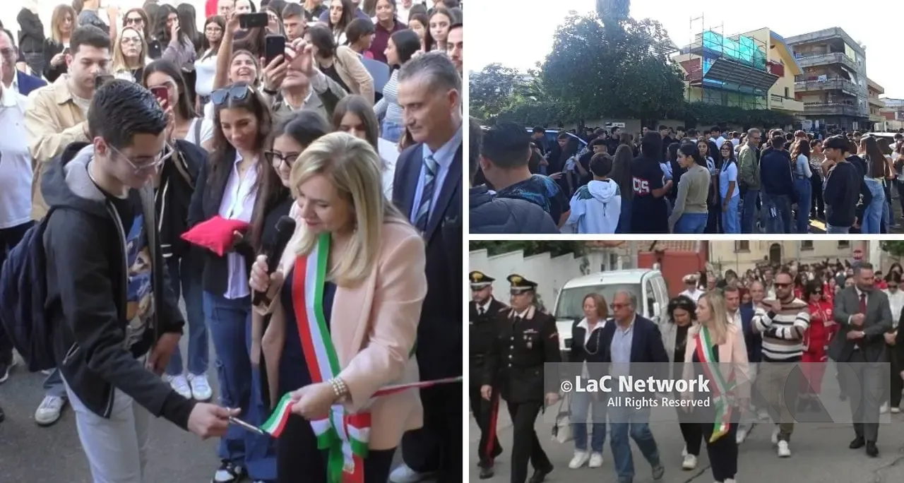 Gioia Tauro, marcia della legalità e taglio del nastro al centro antiviolenza “Rosario Livatino”. Il sindaco: «Esempi di vita»\n\n\n