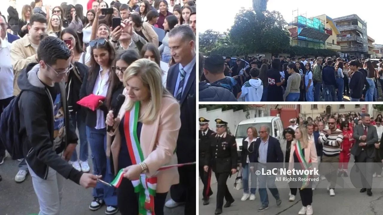 Gioia Tauro, marcia della legalità e taglio del nastro al centro antiviolenza “Rosario Livatino”. Il sindaco: «Esempi di vita»\n\n\n